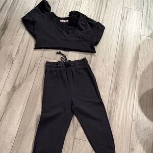 FP Movement by Free People Black Two-Piece Set